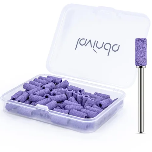 Vista 15 de Lavinda Brocas para taladro de uñas de 3/32 pulgadas de fácil remoción para bandas de lijado, mandril pequeño profesional de acero inoxidable de 3.1