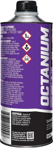 Vista 3 de Combustibles VP Racing 2855, Potenciador de octano Madditive Octanium Fórmula de Carrera - Quart