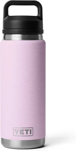 Vista 17 de YETI Rambler - Botella de 26 oz, aislada al vacío, de acero inoxidable con tapa Chug, color negro
