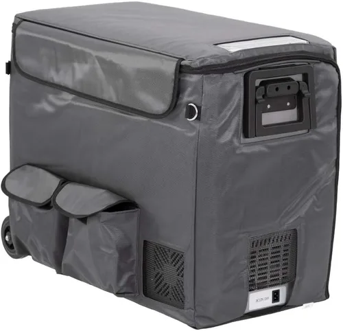 Vista 4 de Bolsa de tránsito aislada T36 cubierta protectora aislada para Alpicool T36, bodega de 38 cuartos, refrigerador portátil para el coche de doble zona