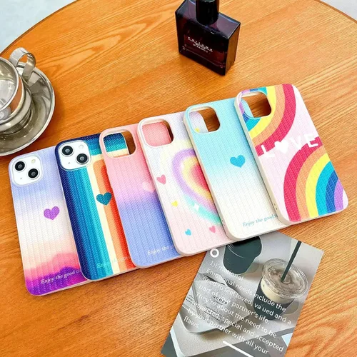 Vista 7 de Funda compatible con iPhone 12 Pro Max con forma de corazón para mujeres y niñas, diseño femenino estético, delgada, a prueba de golpes, de Nube
