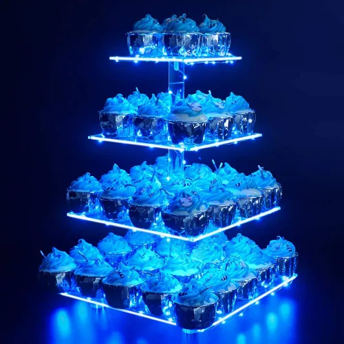 Vista 9 de YestBuy - Soporte para cupcakes (3/4/5)