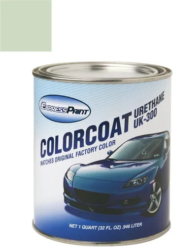 Vista 381 de Aerosol para pintura de retoque automotriz Dodge Stratus - Capa transparente metálica de acero plateado A4/DA4 - Paquete todo incluido