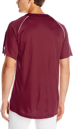Vista 2 de WILSON Sporting Goods - Camiseta de malla con doble barra y 2 botones