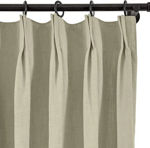 Vista 192 de Frelement Cortinas plisadas de lino de algodón de 100 pulgadas de ancho y 102 pulgadas de largo, cortinas con reducción de ruido para sala