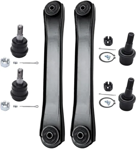 Vista 151 de Detroit Axle - Kit de brazos de control delantero para Chevy Silverado 1500 GMC Sierra 1500 GMC Sierra 1500 Avalanche Yukon Tahoe Escalade ESV EXT