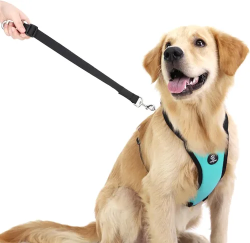 Vista 6 de VavoPaw Cinturón de Seguridad para Perros, Chaleco de Seguridad Arnés para Perros de Coche con Hebilla Ajustable, Cinturón de Seguridad para Perros