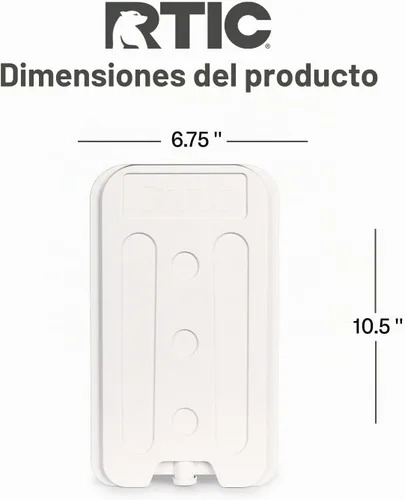 Vista 4 de RTIC Accesorios de inserción de divisor congelable para refrigerador ultraligero perfectos para la organización