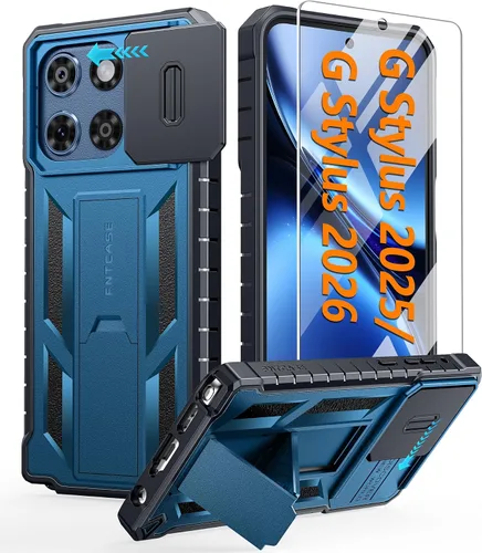 Vista 34 de FNTCASE for iPhone 11-Pro Phone Case: Military Grade Drop Proof Mobile Cover with Kickstand & Slide Rugged Shockproof Bumper Heavy Duty Protector