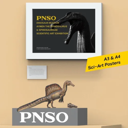 Vista 5 de Serie de Museos de Dinosaurios de la PNSO: Aymen el Spinosaurus