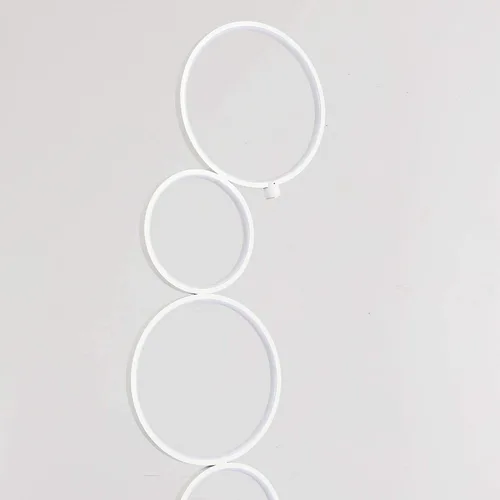 Vista 5 de SomSom Lámpara de pie LED moderna - Muy alto brillo, lámpara de interior - Luz de pie para sala de estar - Alternativa al halógeno - Regulador