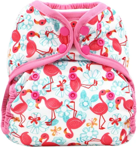 Vista 8 de JOBEBE Pañal de tela para bebé, reutilizable, lavable, ajustable