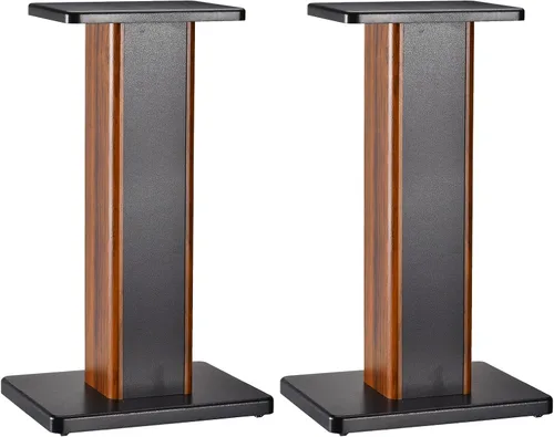 Vista 8 de MECCANIXITY Soportes de madera para altavoces, paquete de 2 soportes universales de 5.9 pulgadas (5.9 in) para altavoces ahuecados, audio, escucha