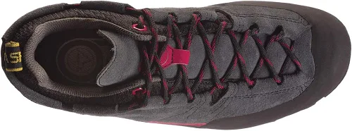 Vista 4 de La Sportiva Boulder X ApproachZapatos de senderismo para mujer carbonoremolacha 9 Carbonoremolacha