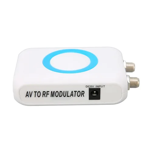 Vista 8 de Modulador RF M65A NTSC Convertidor coaxial para Fire Stick PS3 DVD VCR - Demodulador VHF con cable de salida AV para TV Box