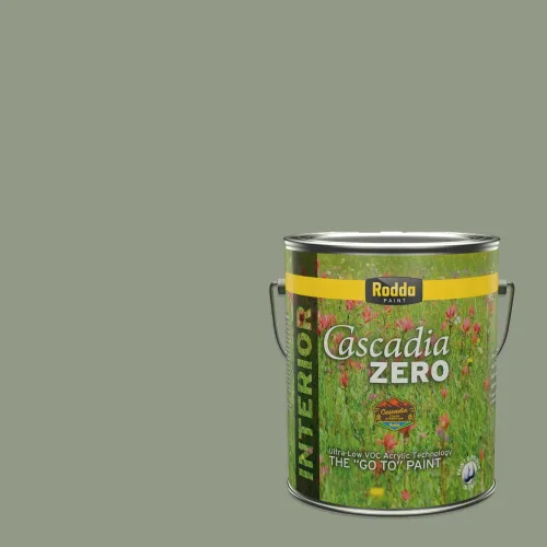 Vista 57 de Rodda Paint CASCADIA ZERO - Pintura plana e imprimación para interiores en uno, cuarto de galón, piel bronceada