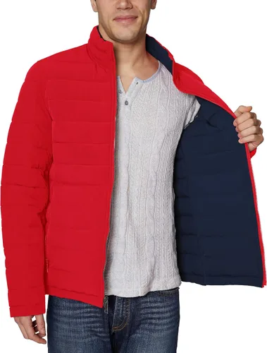 Vista 54 de Chaqueta Nautica de hombres elastizada Reversible peso medio