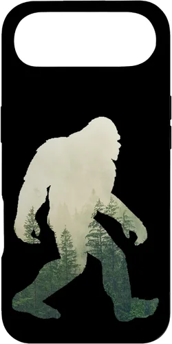 Vista 26 de Carcasa para iPhone X/XS, diseño de Sasquatch Yeti Nature