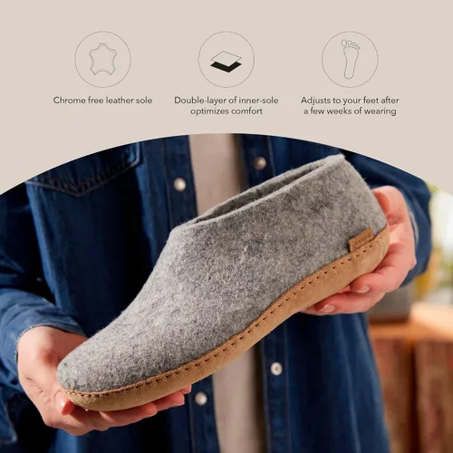 Vista 3 de Glerups A-02 - pantuflas unisex