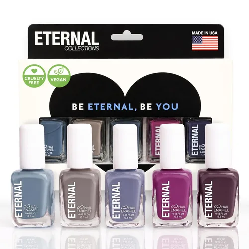 Vista 7 de Juegos de Esmalte de Uñas en Pastel Eternal para Mujeres (CANDY PASTELS) - Juego de Esmalte de Uñas en Pastel para Niñas - Juego de Esmalte de Uñas