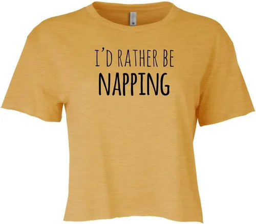 Vista 17 de Women's Screen Printed Crop Tee, Shirts With Sayings