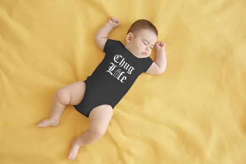 Vista 14 de AW Fashions Chug Life - Body para bebé divertido, lindo y cómodo - Ropa de moda para recién nacidos