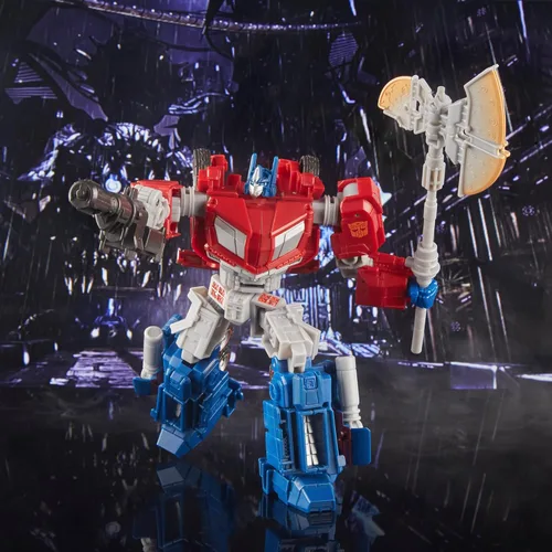 Vista 4 de Transformers Studio Series Voyager 03 War for Cybertron Edición de Juego 16,5 cm Optimus Prime Figura de Acción
