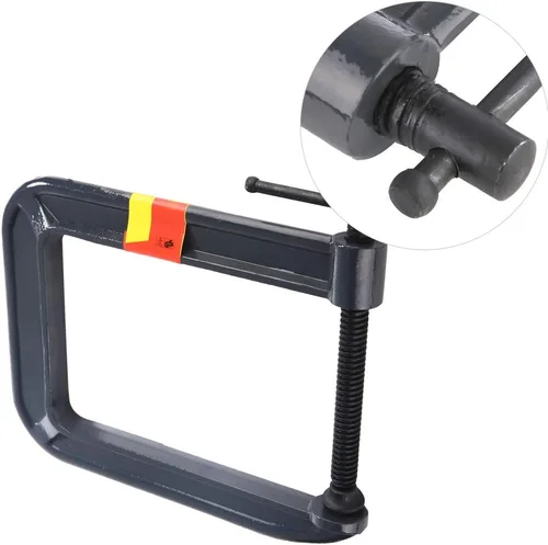 Vista 9 de Heavy Duty G Tipo Carpintería, Abrazaderas de garganta profunda Abrazadera C Abrazadera C Abrazadera Diy Dispositivo de sujeción de carpintería
