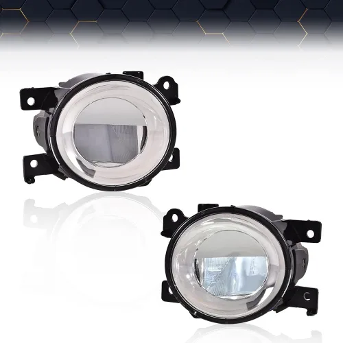 Vista 2 de PIT66 Luz antiniebla compatible con Nissan Murano 2019-2021, niebla LED Claro