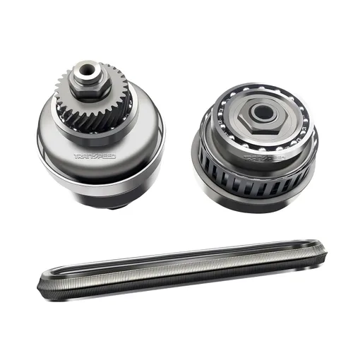 Vista 2 de TRANSPEED JF015E RE0F11A CVT Juego de poleas de transmisión automática con cadena de correa 30 dientes 901068 901072 Kit de reconstrucción