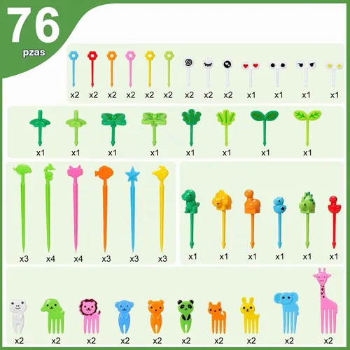 Vista 7 de XANGNIER 104 divisores de silicona para lonchera con palillos de alimentos, accesorios reutilizables para lonchera, accesorios de suministros