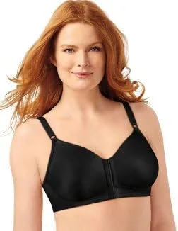 Vista 3 de Playtex Sujetador de cobertura completa para mujer, 18 horas, sensacionalmente elegante, sin cables, cierre frontal, US4930