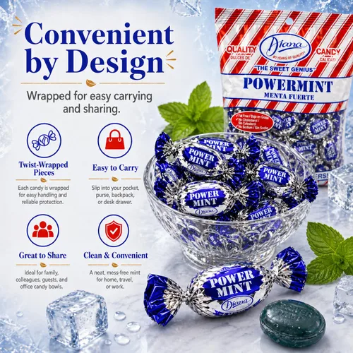 Vista 5 de Powermint Candy de Diana - 7.76 oz