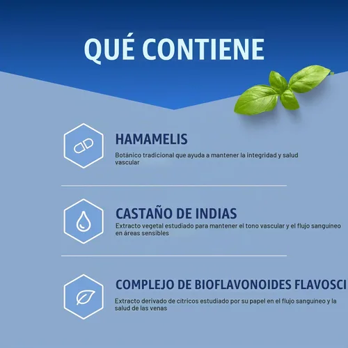 Vista 2 de Approved Science TestiCare - Soporte testicular para venas - Castaño de Indias, Hamamelis - 1 botella - 45 cápsulas - Vegano