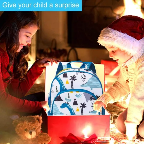 Vista 7 de Mochila infantil para niños y niñas, mochila para preescolar, jardín de infantes
