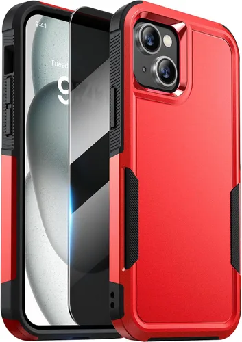 Vista 74 de Diaclara Funda diseñada para iPhone 12/iPhone 12 Pro, [con protector de pantalla de privacidad] [antiespía]