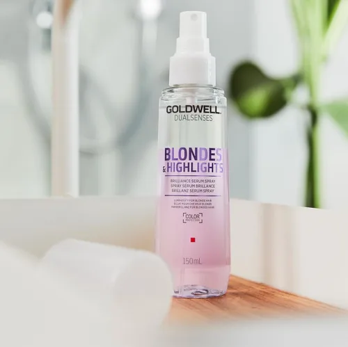 Vista 5 de Goldwell dualsenses Blondes & Highlights Brilliance Serum Spray 150 ml