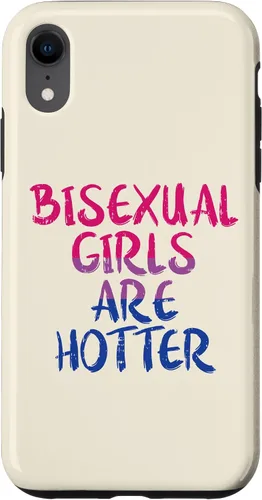 Vista 8 de Funda de regalo para iPhone 14 Pro Bisexual Girls Are Hotter Bi Pride Flag LGBTQ