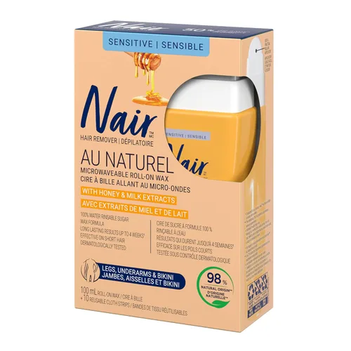 Vista 4 de Nair Cera de leche y miel roll-on (3.4 oz)