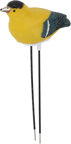 Vista 5 de Sensor de humedad del suelo, sensor de humedad decorativo con forma de pájaro largo higrómetro para plantas de interior, exterior, jardín, césped