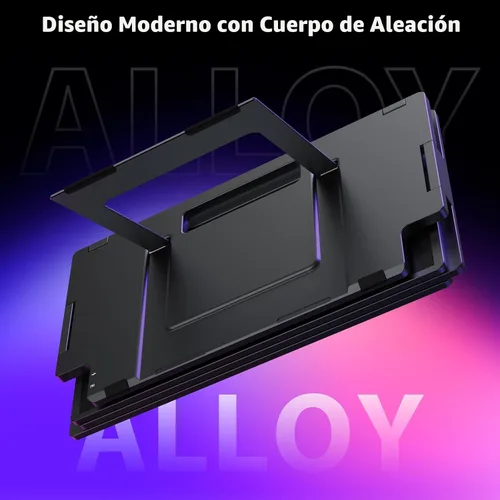 Vista 6 de Extensor de monitor para portátil de triple pantalla, monitor cuádruple FHD 1080P de 15.6 pulgadas, 1 conexión USB-C para 4 pantallas, aleación