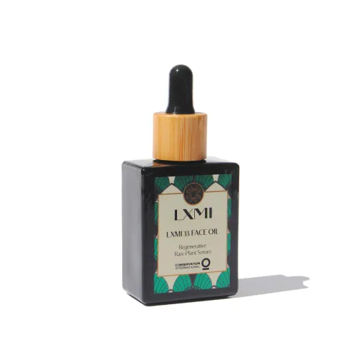 Vista 2 de LXMI Aceite facial 33 - Cuidado de la piel a base de plantas alimentado por 33 botánicos raros, regenerativos y nutritivos, antienvejecimiento