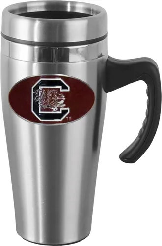 Vista 7 de Siskiyou Sports NCAA - Taza de viaje de acero con asa