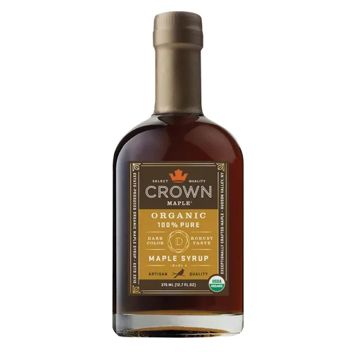 Vista 12 de Crown Maple Color ámbar, jarabe de arce orgánico de sabor rico, 12.7 onzas líquidas, adobos de sabor, cócteles, panqueques, calabaza y tocino