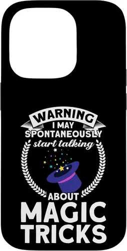 Vista 17 de iPhone 16 Funny Magician Party Quote, Magic Tricks Performer, Magician Case