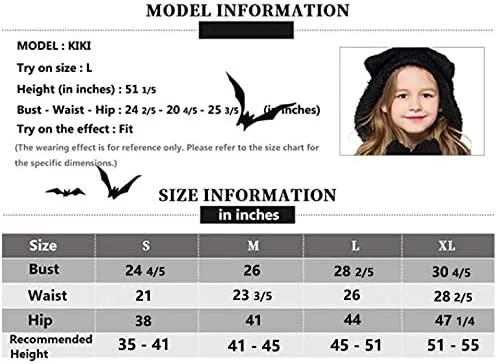 Vista 5 de Kids Unisex Vampire Bat Costume, Jumpsuit Halloween Cosplay Costume Set
