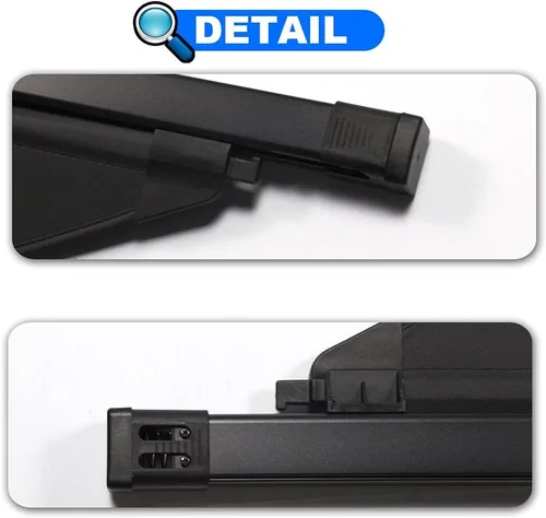 Vista 4 de Cubierta de carga para Hyundai Santa Fe accesorios 2019 2020 2021 2022 2023 negro cubierta de seguridad para maletero