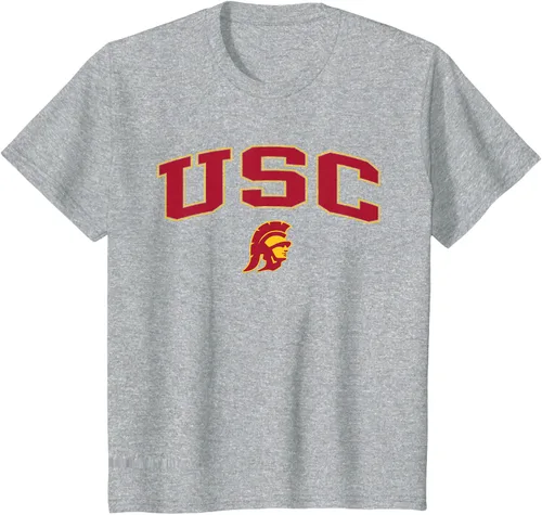 Vista 8 de USC Apparel Southern Cal Trojans Classic Logo Camiseta oficial Negro