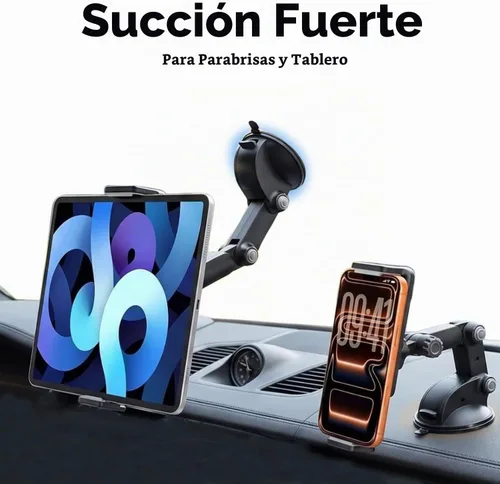 Vista 2 de Soporte universal para salpicadero de parabrisas de coche