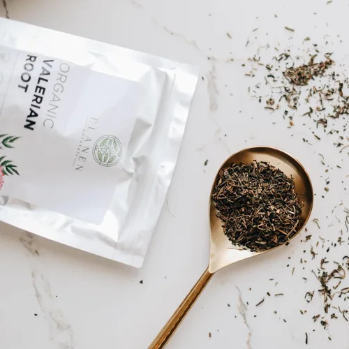 Vista 7 de Elanen Naturals Raíz de valeriana orgánica, 4 onzas (3.99 oz), té de hierbas de raíz de valeriana orgánica certificado por USDA, Te De Valeriana